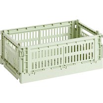 Ящик для хранения HAY Colour Crate S, мятный
