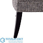 Northcliff Settee Charcoal Tweed Grey Ash диван Arteriors 8164