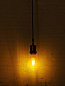 Edison Hanging With Diamond Shaped Led E27 Bulb подвесной светильник FOS Lighting EdisonAntq-Filament-Diamond-LED-HL1