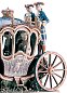 Фарфоровая скульптура кареты XVIII века с четвёркой XVIIIth Century Coach Lladro, лимитированная серия 01001485 — фото 4
