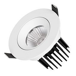 MS-ATOLL-BUILT-TURN-R94-10W Arlight ATOLL Встраиваемый поворотный светильник