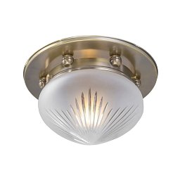 PP-95 Patinas lighting Paris потолочный светильник из латуни, плафон 20 см