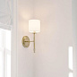 Ali 14" 1 Light Sconce Brushed Natural Brass настенный светильник 52505BNB Kichler