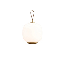 VL 45 Radiohus Portable Lamp / Латунь/Глянцевый Бледно-розовый Стекло