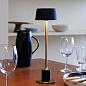 Yoyo rechargeable table lamp Dyberg Larsen настольная лампа черная 5014