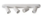 23954/21/31 Lucide Xyrus потолочный светильник белого цвета с четырьмя поворотными плафонами — фото 5