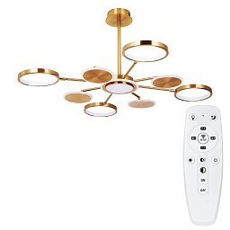 A1363PL-8PB Arte Lamp SIENNA потолочный светильник на штанге с кольцевыми элементами