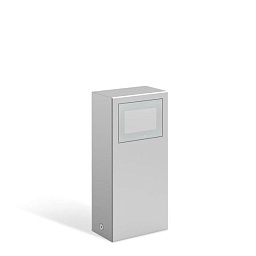 Kit-05 Stile Next Post Lombardo Stile next садовый светильник на опоре с прямоугольным корпусом и встроенным световым окном