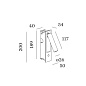 Встраиваемый настенный светильник MATCH snooze SEMI-RECESSED 1.1 Wever & Ducre — фото 3