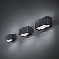 061580 Ideal Lux ANDROMEDA AP1 ANTRACITE уличный настенный светильник антрацит — фото 3