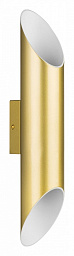 720622 Lightstar Siena настенное бра с цилиндрическим корпусом золотой