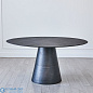 Apex Dining Table-Blackened Finish Global Views стол