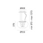 0341010A Artemide Spectral подвесной светильник — фото 4