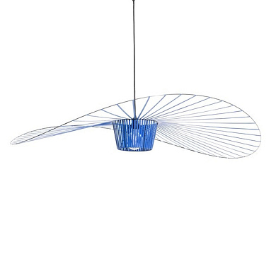 L0020109 VERTIGO Petite Friture Большой подвесной светильник в виде лепестков синий