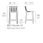 Ibiza counter stool 64,5 cm стул, Vondom