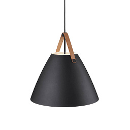 84353003 Nordlux strap подвесной светильник черный с ремешком