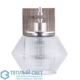 DJ49007 Arteriors Holm настенный светильник бра с прозрачным многогранным плафоном из стекла