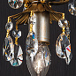 HL 6-1600/1 silber-gold Miramare Orion подвесной светильник с кристаллами — фото 2