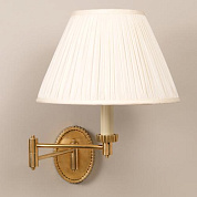 WA0292.BR.ES Burlington Swing Arm Wall Light, Brass, 2 Arms