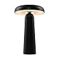 FR6109TL-L4B Freya Mushroom Аккумуляторный светильник 4W 160лм Черный — фото 2