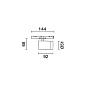 QW96 Palco Low Voltage iGuzzini Palco LV spotlight Ø 51 - Medium beam — фото 1