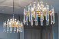 Bonnington Visual Comfort люстра натертая вручную антикварная латунь ARN5124HAB-CG — фото 6