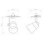 1487005 Juno Recessed Astro lighting спот матовая брашированная латунь — фото 6