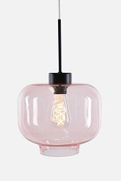 673504 Globen Lighting Ritz подвесной светильник с плафоном из розового стекла