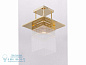 Hoffmann Подвесной светильник из латуни ручной работы Patinas Lighting PID276841