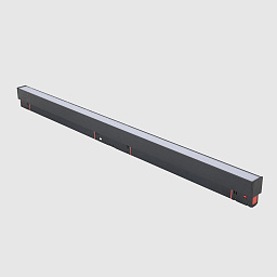 CLT 0.33 001 24W BL M TUYA Crystal Lux Space Smart Home магнитный трековый светильник чёрного цвета с интегрированным LED-модулем для трека 48V