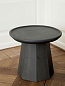 602545 Normann Copenhagen Pine Приставной столик Ø45 см, темно-серый меланж — фото 3