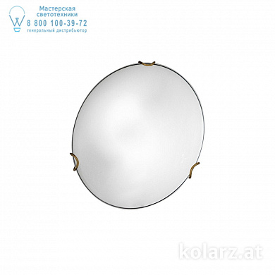 Kolarz MOON A1306.11.4 потолочный светильник состаренная латунь ø30cm высота 8cm 1 лампа e27
