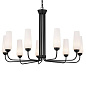 Truby 9 Light Chandelier Black люстра 52481BK Kichler — фото 7