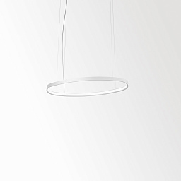 SUPERLOOP HC SBL OVAL S 930 W Delta Light SUPERLOOP белый подвесной потолочный светильник