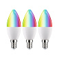29152 Paulmann LED Candle 3x470 лм 3x5 Вт RGBW+ с регулировкой яркости, матовый — фото 1