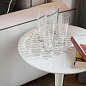 860003 Kartell TipTop Стол Mono, глянцевый белый — фото 3