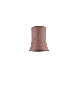 Ceiling Light Red Concrete GU10 IP20 D:9.4 H:11cm