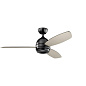 52" Vassar Fan Satin Black люстра-вентилятор 330002SBK Kichler — фото 5