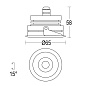 Грунтовый светильник MaxiSegno 65 Adjustable Ghidini GH2056 — фото 4