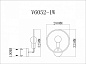 V6052-1W Moderli Sachara бра, 40Вт, золото