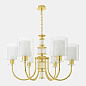 Люстра Crystal Lux ELENA SP6 GOLD — фото 1