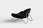 Meadow lounge chair Vidar 554/Chrome Woud, кресло — фото 2
