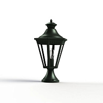 Victoria N° 7; Clear polycarbonate E27 105W; Slate grey