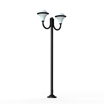 Dallas N° 10; Opal polycarbonate E27 75W; Dark black