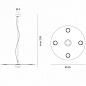 Rotaliana Collide H6 SP LED подвесной светильник с круговым двунаправленным светом золото 1CDH6D0023ZL1 — фото 3