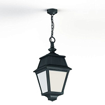 Avenue 2 N° 1; Opal PMMA Built-in LED 2700°K warm white 13W; Green Patina