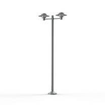 Kerlouan N° 6; Polycarbonate E27 105W; Metal grey