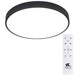 A2672PL-1BK Arte Lamp ARENA потолочный светильник круглой формы белый
