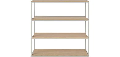 Neutra combination 124 x h119 cm - 4 shelves Bolia книжный шкаф