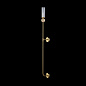 Бра Crystal Lux SIMPLY AP1.2 BRASS — фото 6